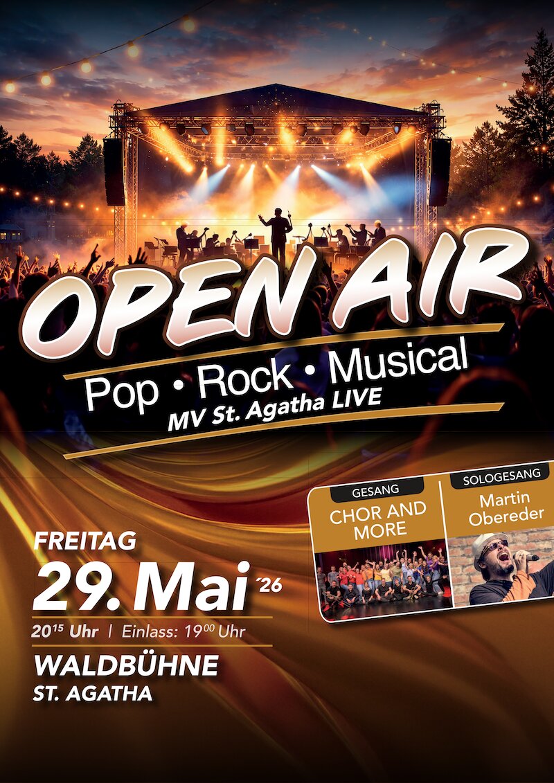 Open Air | Pop, Rock, Musical - des MV St. Agatha